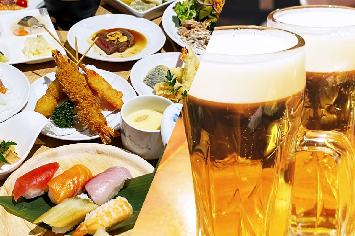 夕食+朝食付き（飲み放題）付きプラン